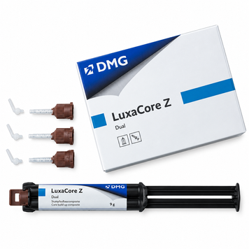 LuxaCore Z (Люкса Кор Зед) Smartmix Dual A3, композитний матеріал для відновлення кукси, 2 Smartmix-шприц 9 г, DMG REF213334 фото