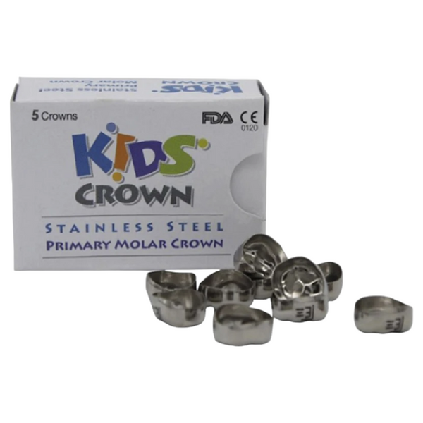 Дитячі коронки Kids Crown на молочні зуби 1шт розмір D-UR-7 D-UR-7 фото