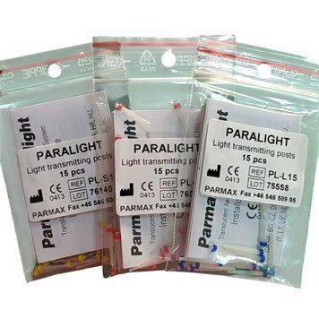 Скловолоконні штифти Parmax ParaLight Posts 1 шт розмір L (сині) PL-L15 фото
