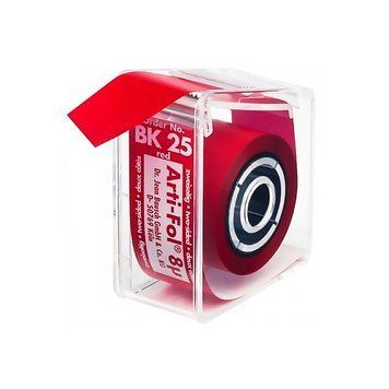 Артикуляційна фольга Bausch BK25 8мкм червона двостороння (Бауш БК25)  BK25 фото