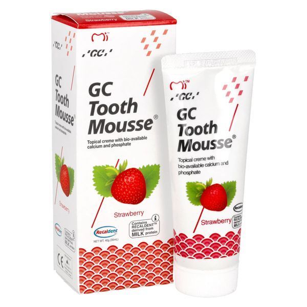 Тус Мус TOOTH MOUSSE гель-крем для ремінералізації смак полуниця 11686-st фото