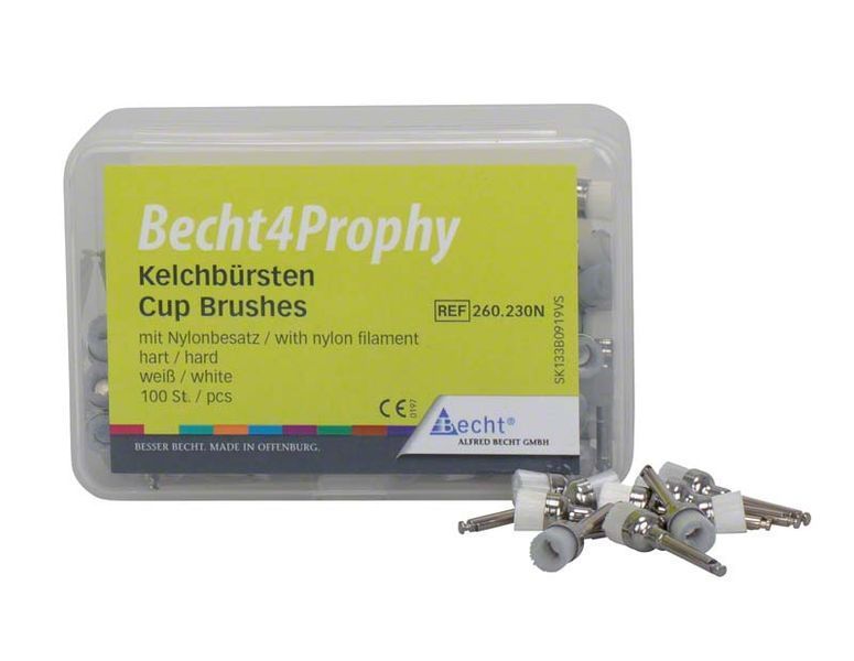 Полірувальні щіточки Alfred Becht (Альфред Бехт) білі 260.230N фото