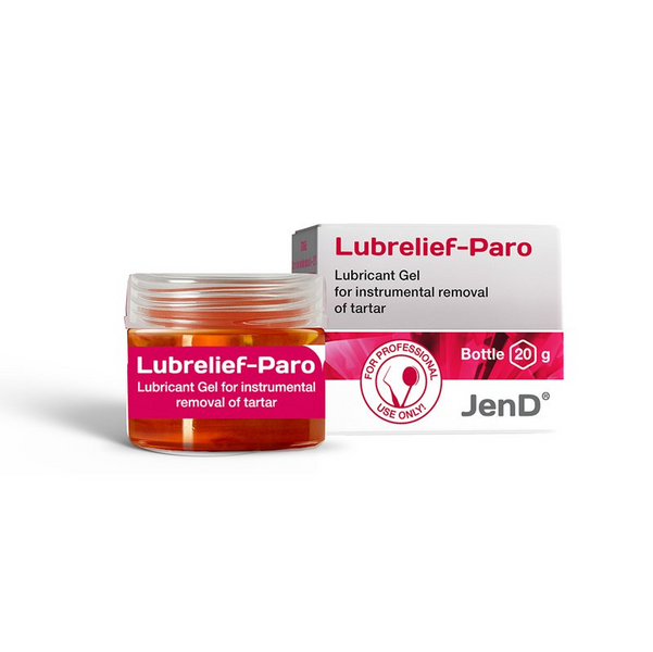 Lubrelief-Paro (Любреліф-Паро) &mdash; змащувальний гель для зняття зубного каменю, Банка 20 мл, полуниця 28242 фото