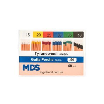 Гутаперчеві штифти MDS 04 конусність №15-40 G154004-1 фото
