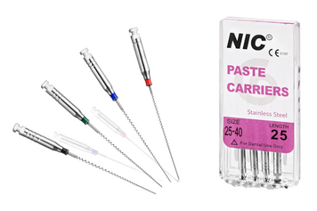 Каналонаповнювачі NIC Paste Carriers Lentulo (Лентуло) №25 червоні BA 2 07 04 05 B фото